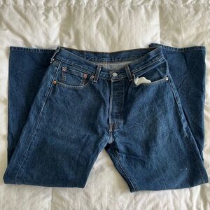 Levi's Dark Blue Straight Men's Jeans